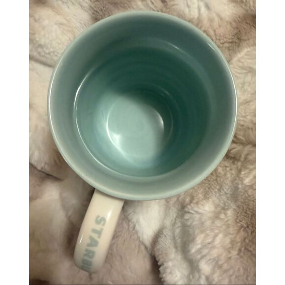 Starbucks 2009 HandPainted For Peindre A Main Pour Coffee Cup Mug Multi-Color Ab - Picture 3 of 6